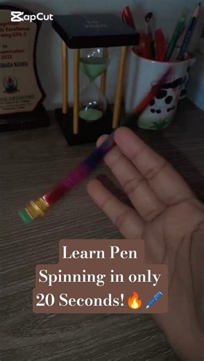 Learn Pen Spinning in 30 Seconds! 🖊️ #Shorts #PenTrick