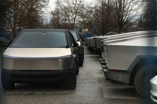 Almost all Tesla Cybertrucks recalled for shedding body parts