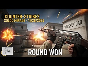 Counter-Strike2 SoloQ Mirage - 11/26/2025