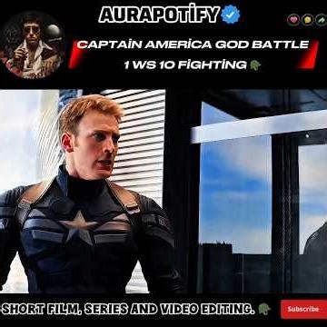 Captain America God Battle, 1 Ws 10 Fighting 🪖 #marvel #captainamerica