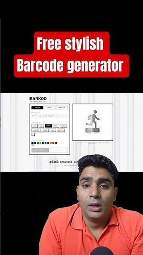 I found a "Vibe Coded" Barcode Generator! 🤖💻