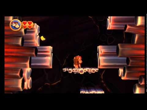 Donkey Kong Country Returns - 8-7 Red Red Rising