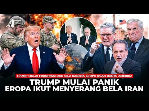 Iran Hancurkan Kapal Induk Trump Memohon Bantuan ke Eropa tapi Ditolak! Jerman: Kami Bersama Iran