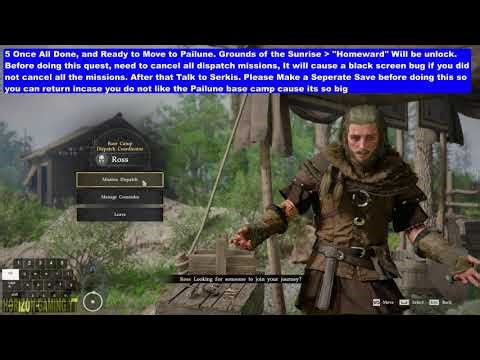 How to Move Base Camp to Pailune - Full Guide & Bug Fix, Pailune Base Camp NPC Tour - Crimson Desert