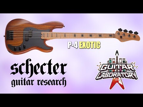 [Eng Sub] Schecter P-4 Exotic active P-bass