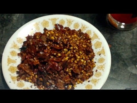 Homemade Crushed Red Peppers