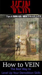 The Best Way to Level Up Your Demolition Skills #VEIN #tips #howto #shorts