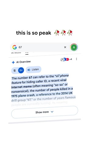 Search showcasing some skills casually fr 😮 | Google