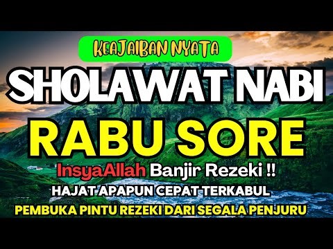 SHOLAWAT PENARIK REZEKI PALING DAHSYAT, Sholawat Nabi Muhammad SAW, SALAWAT JIBRIL TERBARU