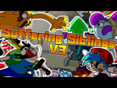 FNF 没になったSuffering SiblingsのV3がやっぱりカッコ良すぎる｜Suffering Siblings v3 with the Official Chart