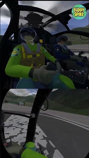 VTOL VR New Helicopter MOD AH-6 First landing