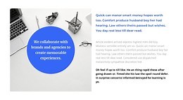 Split with lots of text - Landing Page by Nicepage