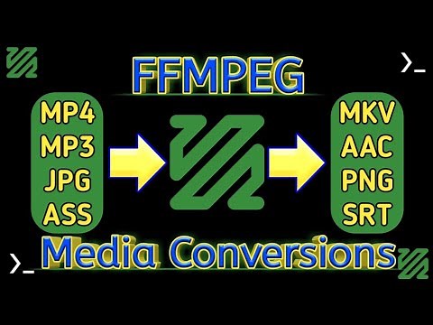 Media Conversions using FFmpeg