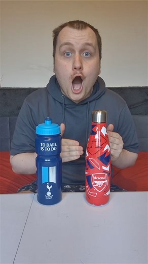 Arsenal Vs Tottenham Bottle #shorts