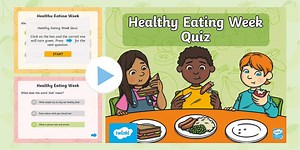 KS1 Snack-tember Quick Quiz Healthy Eating Questions