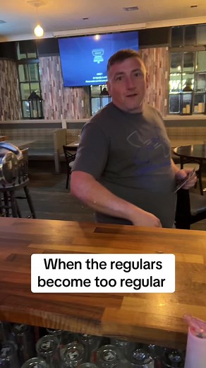 When Regulars Become Too Regular at Airdrie Pub