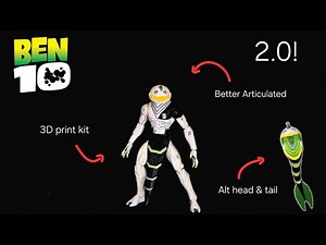 Custom Ripjaws Figure 2.0 - Ben 10 Marvel Legends Style