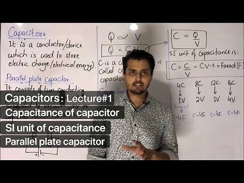 Capacitor || concept of capacitance || Electrostatics || Physics