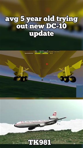 avg 5 year old trying out new DC-10 update