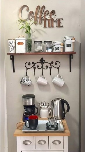 Coffee stations, some ideas and inspirations 🥰🤩.