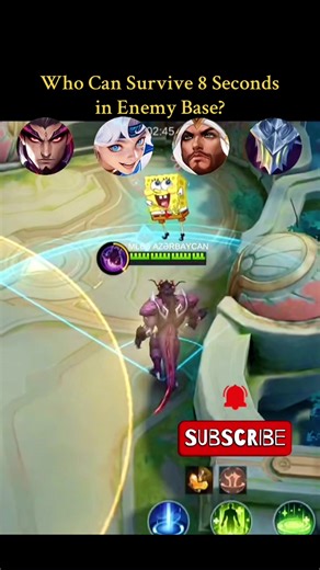 Surviving 8 Seconds in the Enemy Base - MLBB Challenge