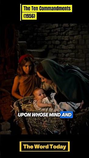 The Prophecy of Moses | The Ten Commandments (1956) #fyp #viral #shorts #movie