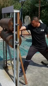 11K views · 93 reactions | This is a type of conditioning for iron sand palm / iron fist which can be explained in the West by Wolff's theory (although previous posts here have shown wooden and stone rollers) This should only be undertaken by trained profesdionals. What do you think?  @kungfu.ink | Karate Science | Facebook