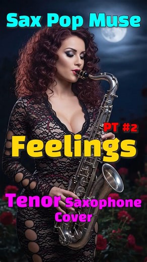 Feelings Morris Albert emotional sax cover deep mood
