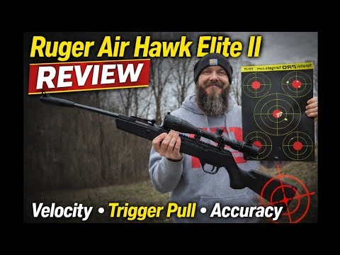 Ruger Air Hawk Elite II FULL Review – Velocity, Trigger & Accuracy Tested!