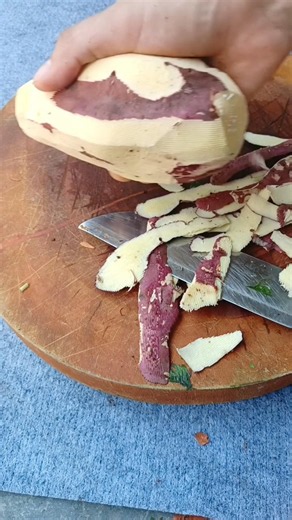 củ khoai lang hấp cơm ngon quá #cooking #nauan