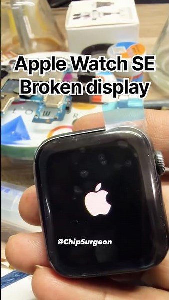 Apple Watch SE Broken Display Replacement! 🔥Manish Electronics bikaner #bikaner