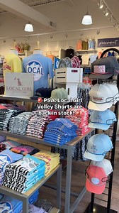 1.4K views · 387 reactions | BACK IN STOCK  Local Girl Volley Shorts just got restocked online and in stores! Shop now before they sell out again!! | Palmetto Moon | Facebook