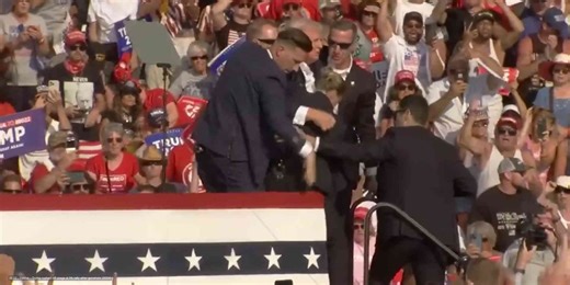 Trump turned his head for one second - then the bullet hit his ear