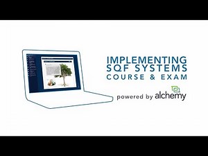 Online Implementing SQF Systems Course and Exam