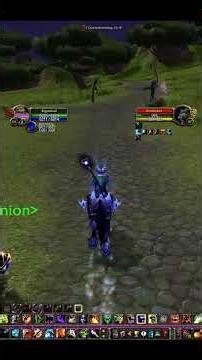 WoW Classic TBC Warlock World PvP - 1v1 Warlock vs Druid #worldofwarcraft #mmorpg #pvp