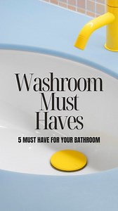 9.3K views · 111 reactions | 5 WASHROOM MUST HAVES﫧 Renovating your...