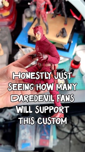 Daredevil Build with NOTAMAN & KO parts #actionfigures