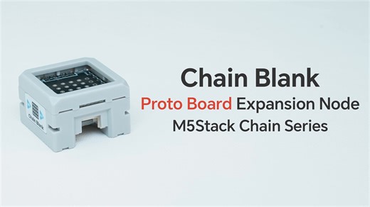 #M5StackNew 🎉 Chain Blank Released Chain Blank is a Proto Board DIY expansion node in the M5Stack Chain series, featuring an 18 x 18mm universal PCB prototyping area for seamless daisy-chaining and custom circuit integration. ✨Features ✅Proto Board @ 2.54 ✅M5Stack Chain series compatible ✅2 x HY2.0-4P expansion interfaces for horizontal expansion of Chain series devices 🛒 Get Yours: Shopify: https://biturl.top/rYJJRn AliExpress: https://s.click.aliexpress.com/e/_c4eCyqQp #M5Stack #M5StackNew #