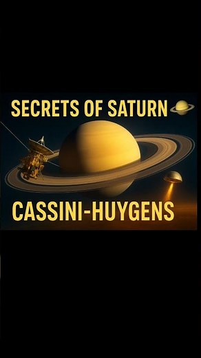"🔭 Cassini–Huygens Mission: Exploring Saturn & Titan’s Secrets 🚀" #CassiniMission #HuygensProbe