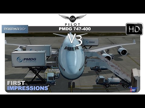 [Prepar3D] PMDG 747-400 v3 | First Impressions
