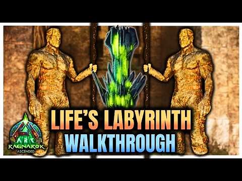 Life's Labyrinth Solo Guide And ALL Ragnarok Artefact Locations | Ark Survival Ascended