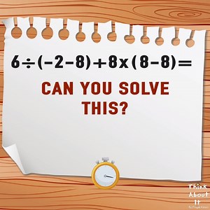 5.2K views · 16 reactions | Can You Solve This? | Think About It | Facebook