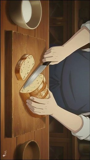 Aesthetic Anime Cooking Avocado Toast 🥑|