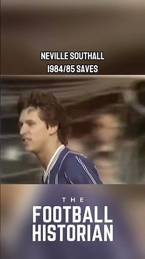 Neville Southall in His Prime | 1984/85
