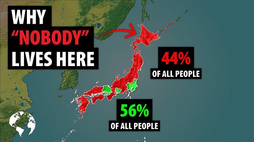Why Most of Japan's Population Lives in Just Three Cities: Tokyo, Osaka, and Nagoya