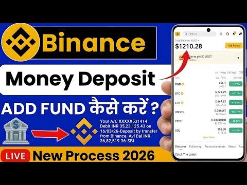 How To Deposit Money In Binance | Binance Me Deposit Kaise Kare | Binance Me Money Add Kaise Kare