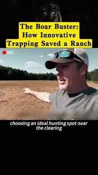 The Boar Buster: How Innovative Trapping Saved a Ranch #fyp... #Shorts #curious.jake