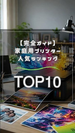 【完全ガイド】家庭用プリンター人気ランキングTOP10