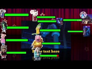 Sing Flood Scene with healthbars