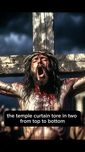 Why did the veil in the temple rip form top to bottom #viral #bible #history